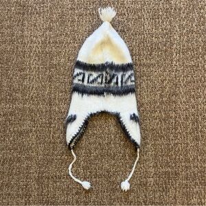 Handmade Andean Chullo Alpaca Wool